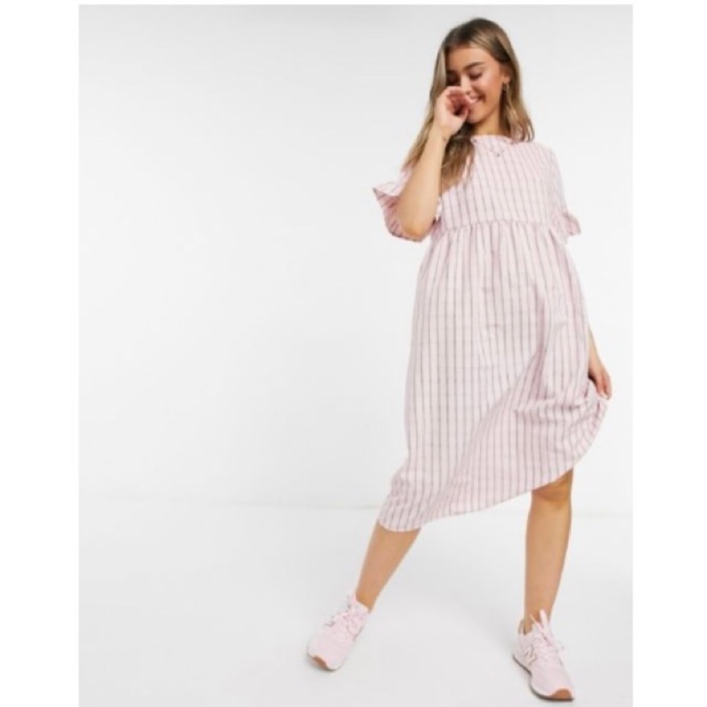 Pink Smock Dress NWT